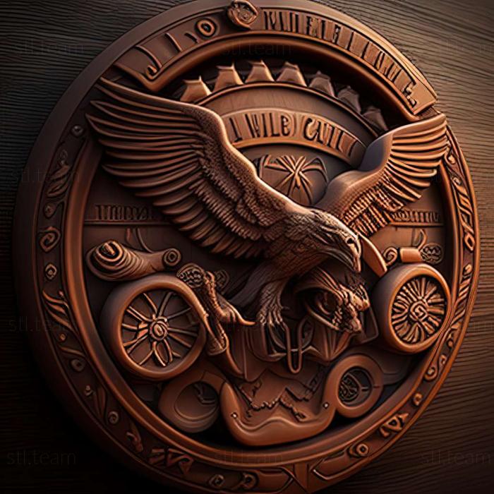 3D модель Гра Harley Davidson Wheels of Freedom (STL)